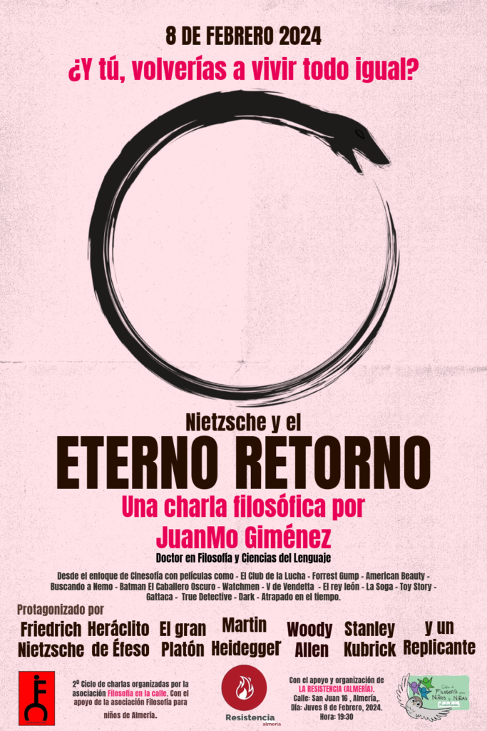 poster NIETZSCHE RESISTENCIA juanmo giménez